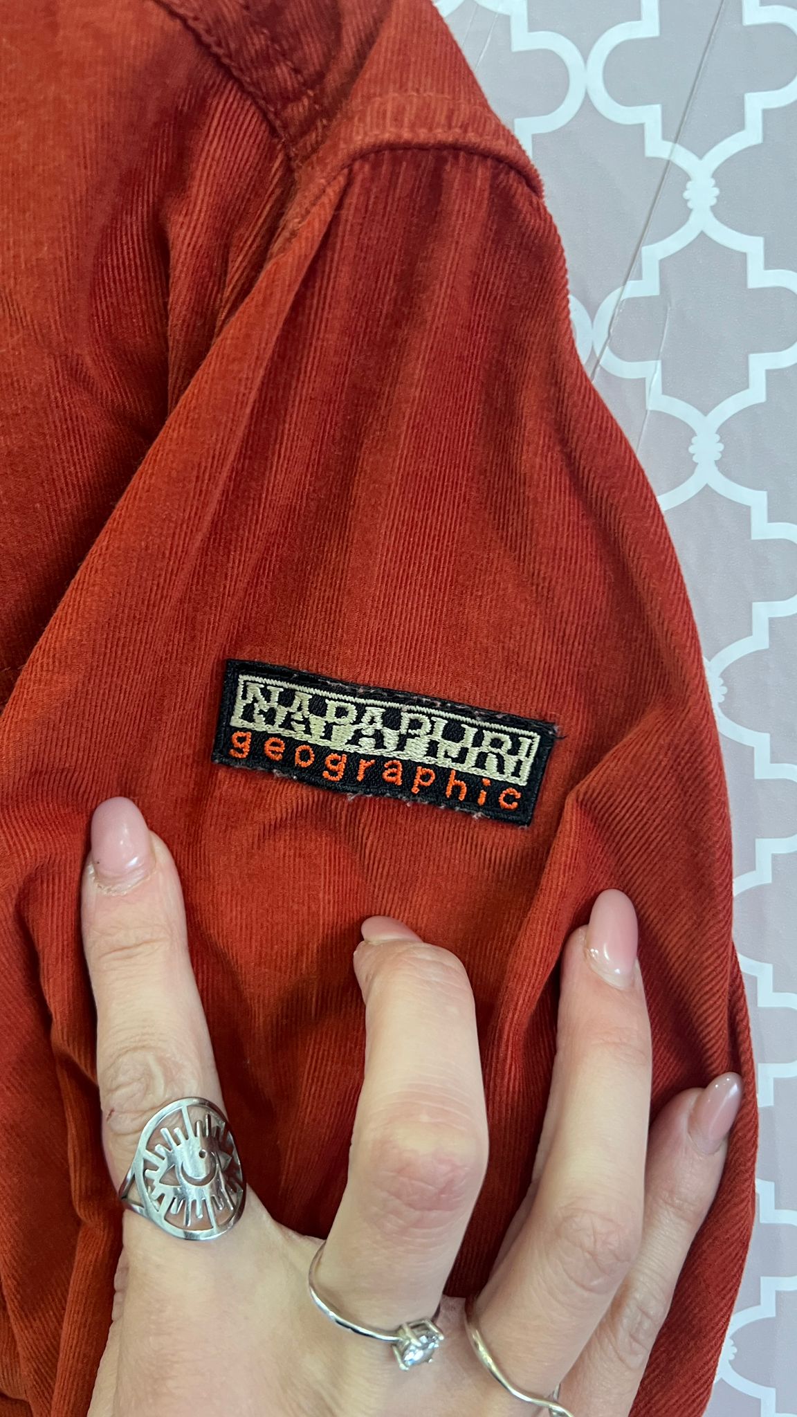 Camicia Napapijri in Velluto a Coste