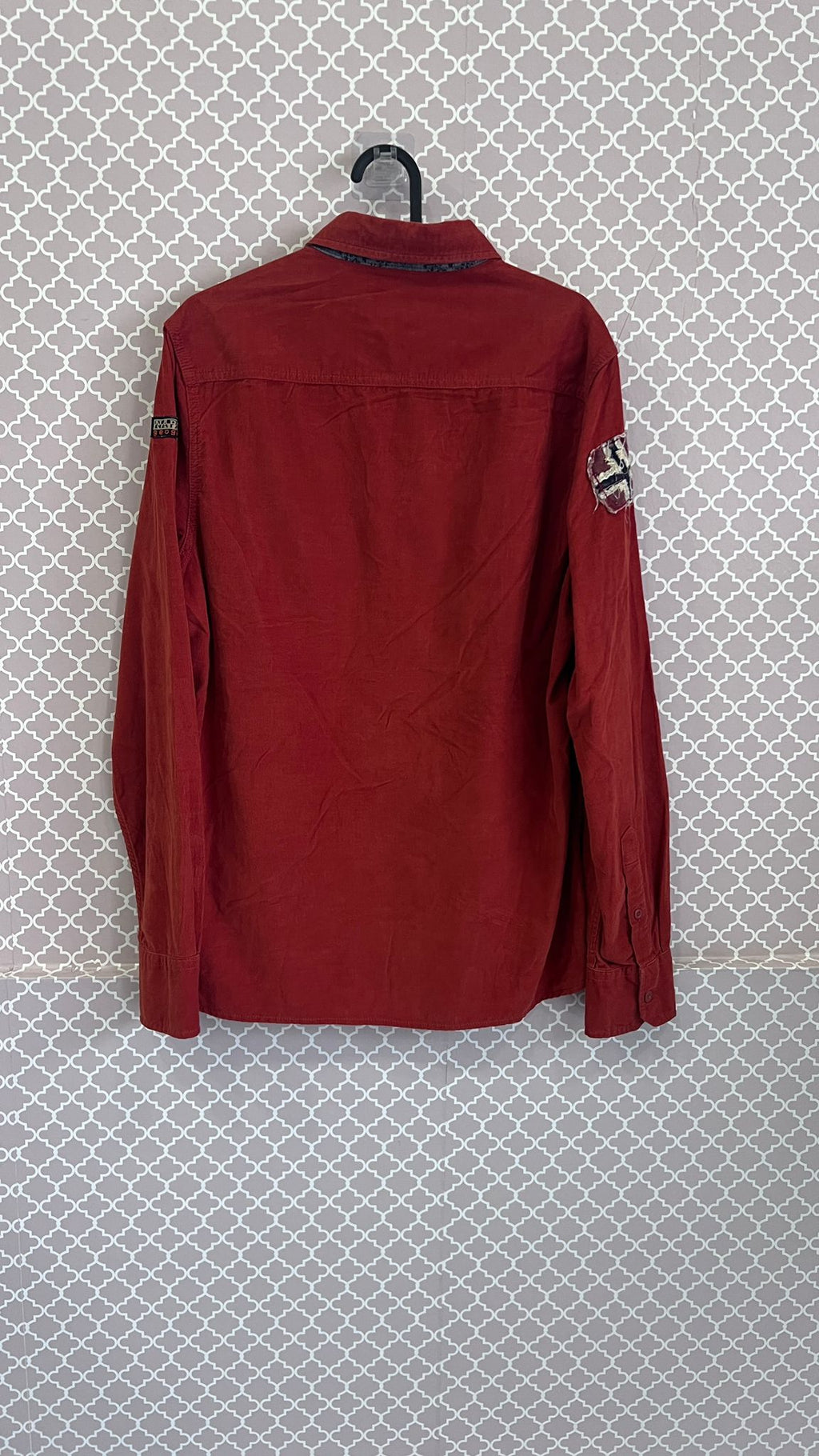 Camicia Napapijri in Velluto a Coste