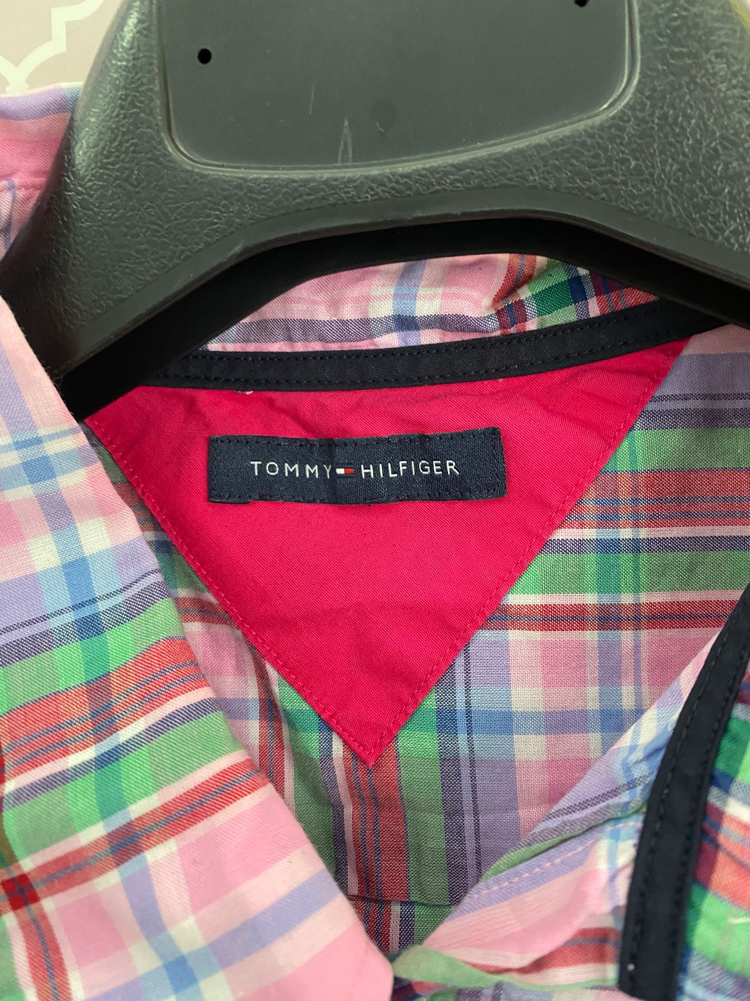 Camicia Tommy Hilfiger Plaid Multicolor