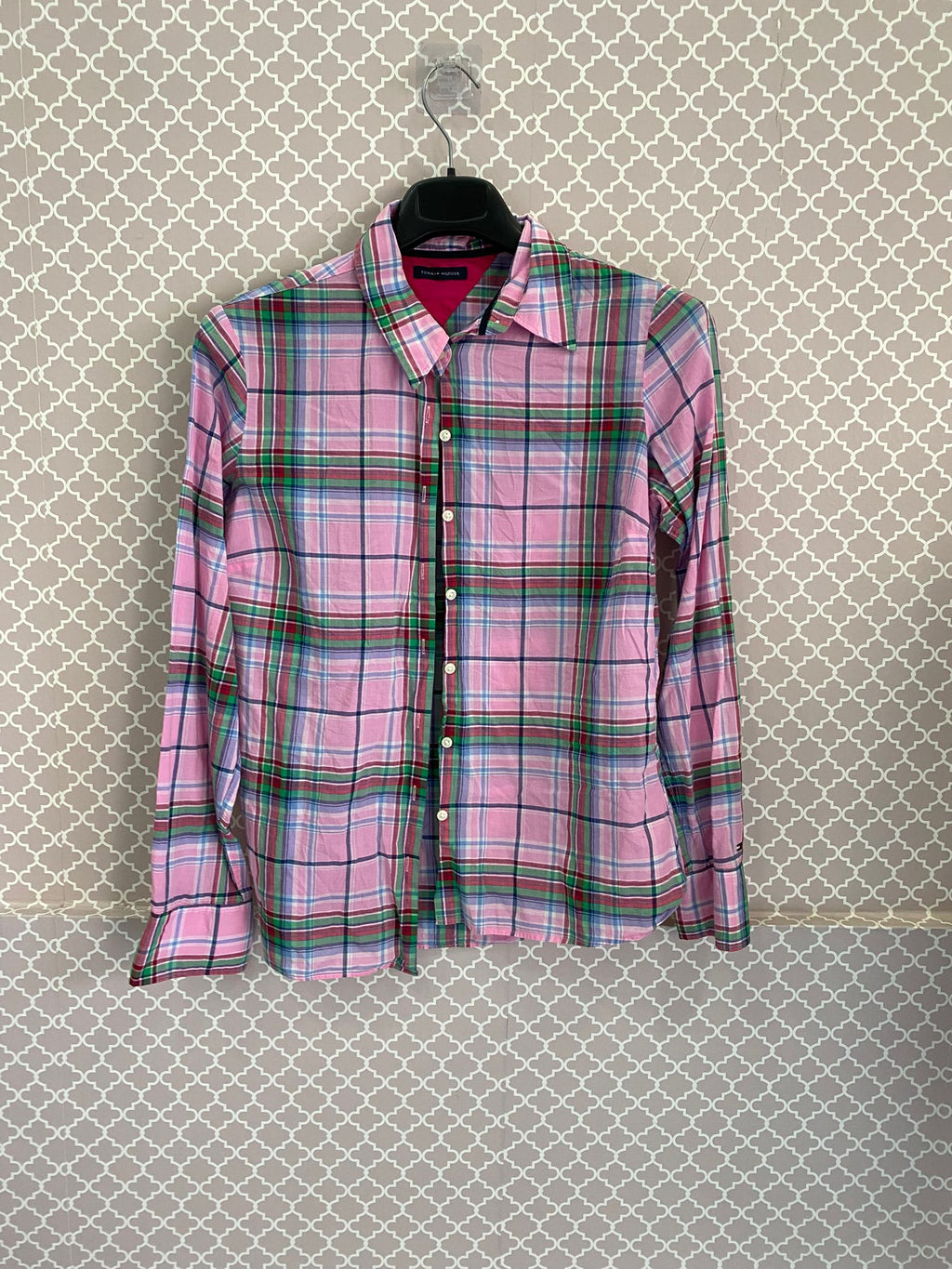 Camicia Tommy Hilfiger Plaid Multicolor