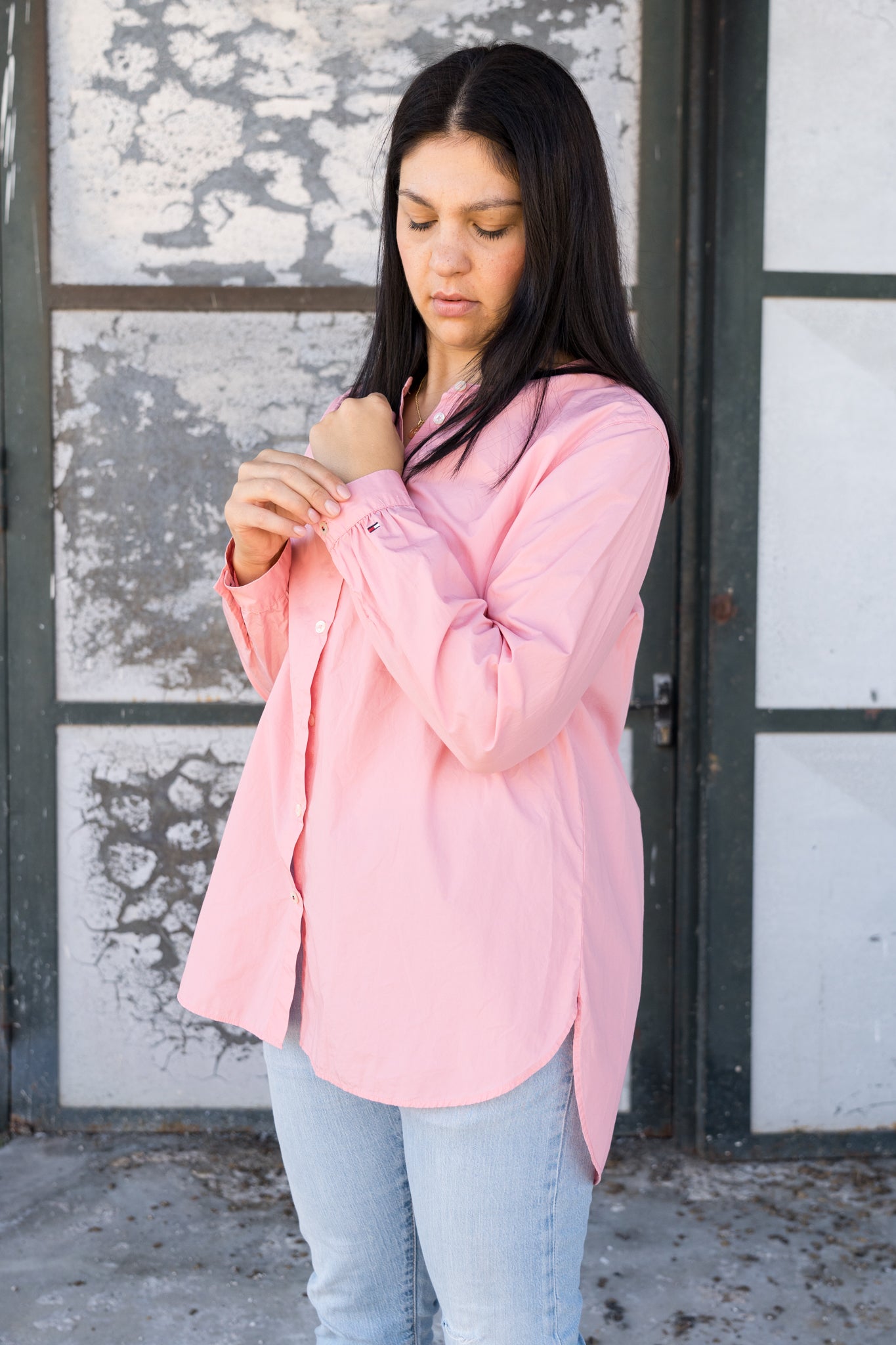 Camicia rosa Tommy Helfiger DONNA