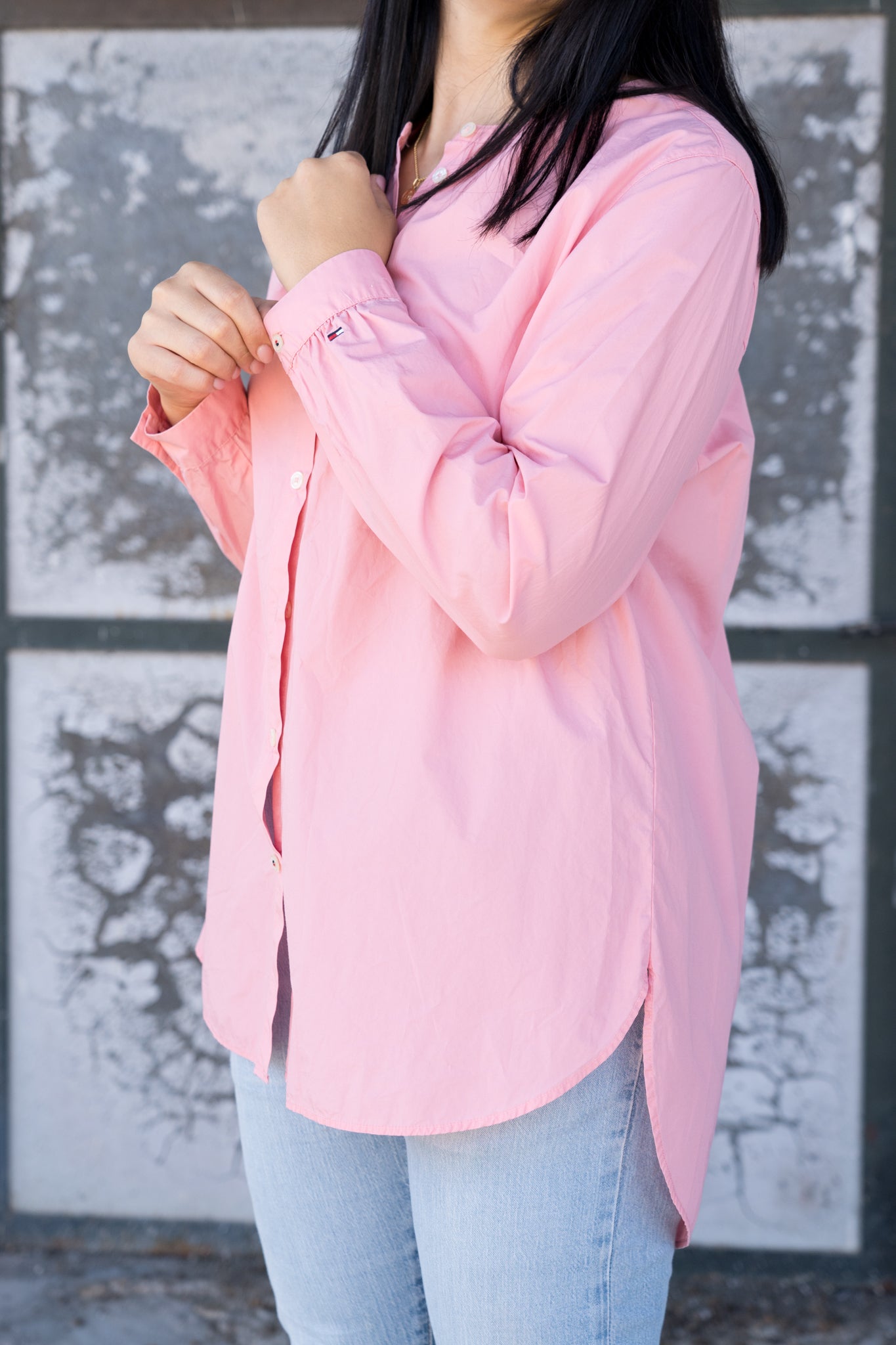 Camicia rosa Tommy Helfiger DONNA