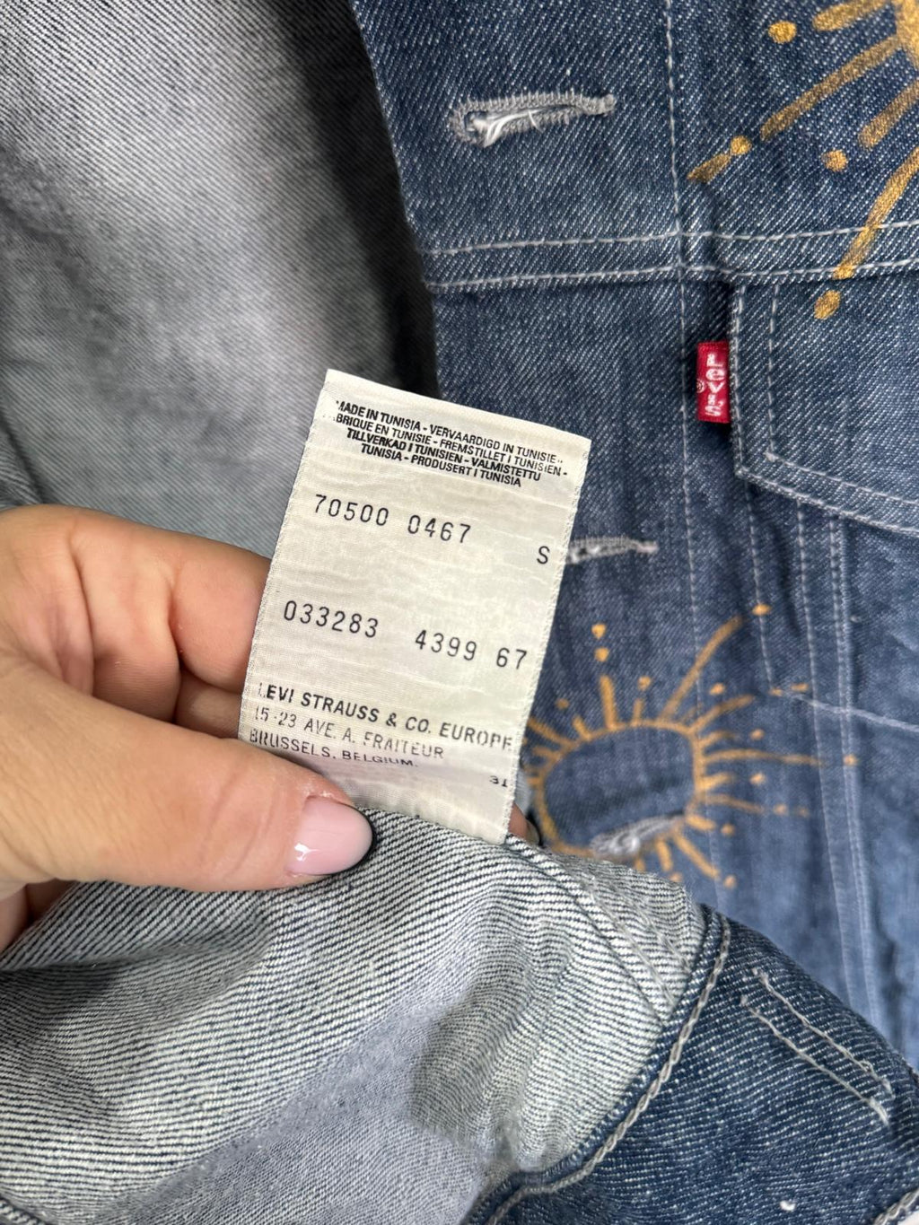 GIACCA DI JEANS LEVI'S - Timeless vintage
