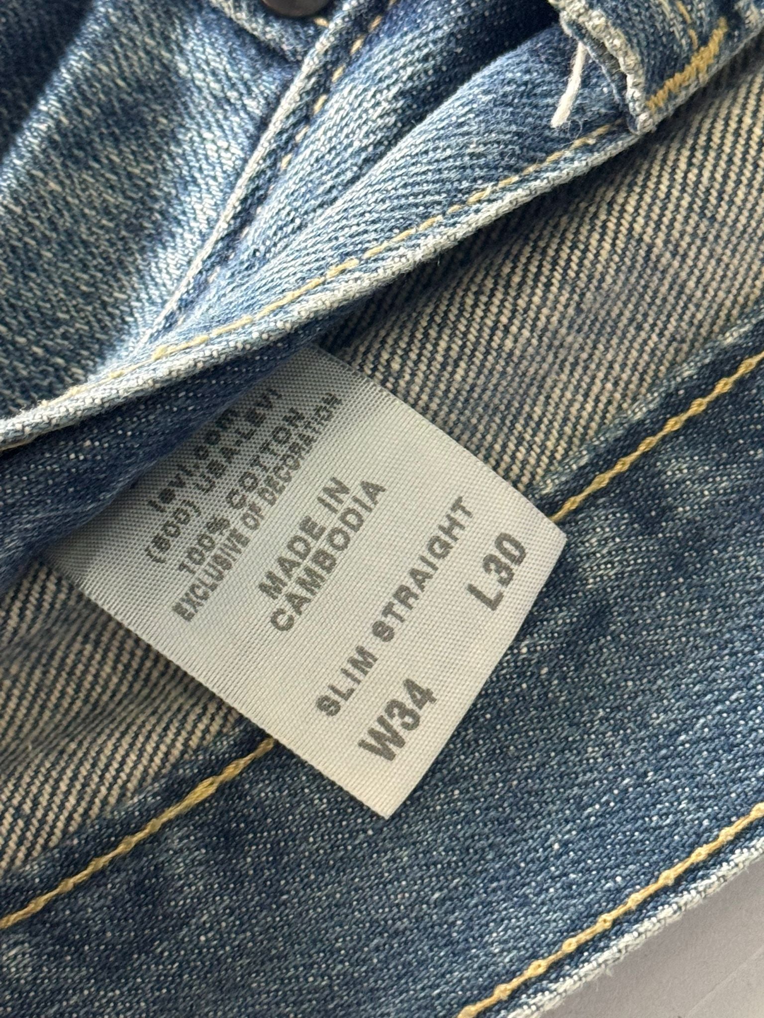 Jeans Originali Levi's 514™ Slim Straight