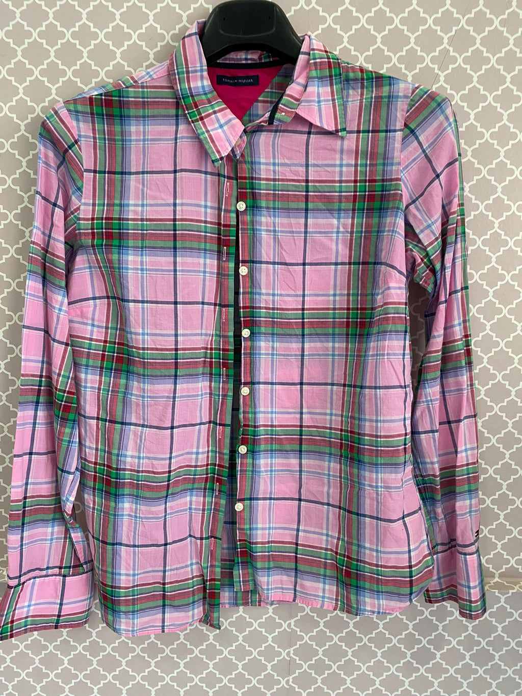 Camicia Tommy Hilfiger Plaid Multicolor