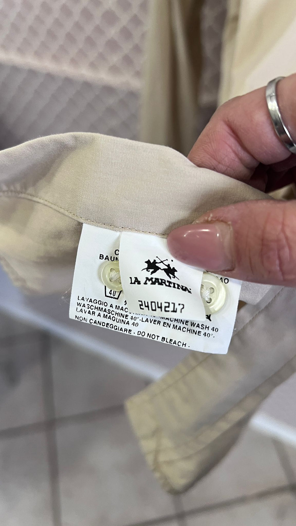 Camicia Casual "Varsity Polo" La Martina Uomo