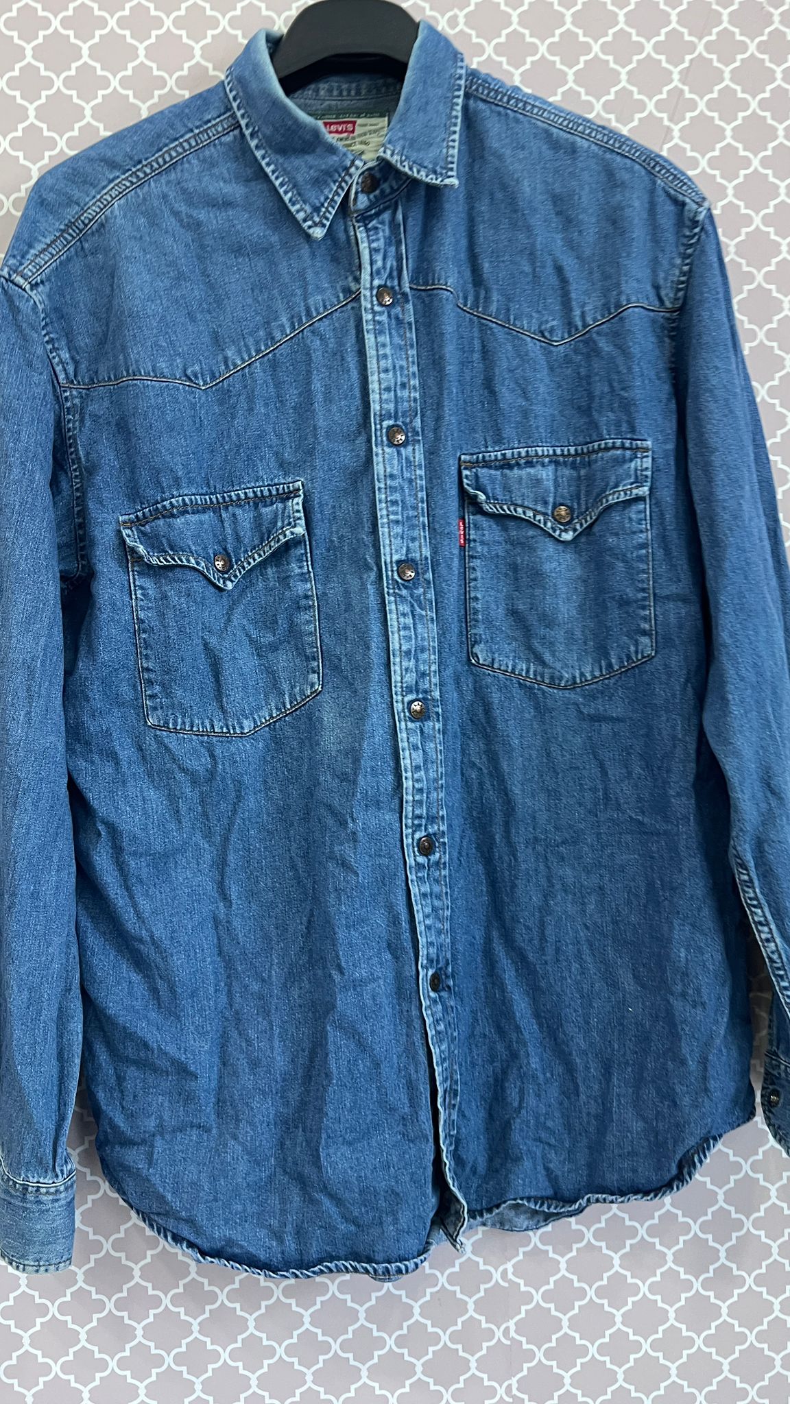 Camicia Western Levi's in Denim Classico