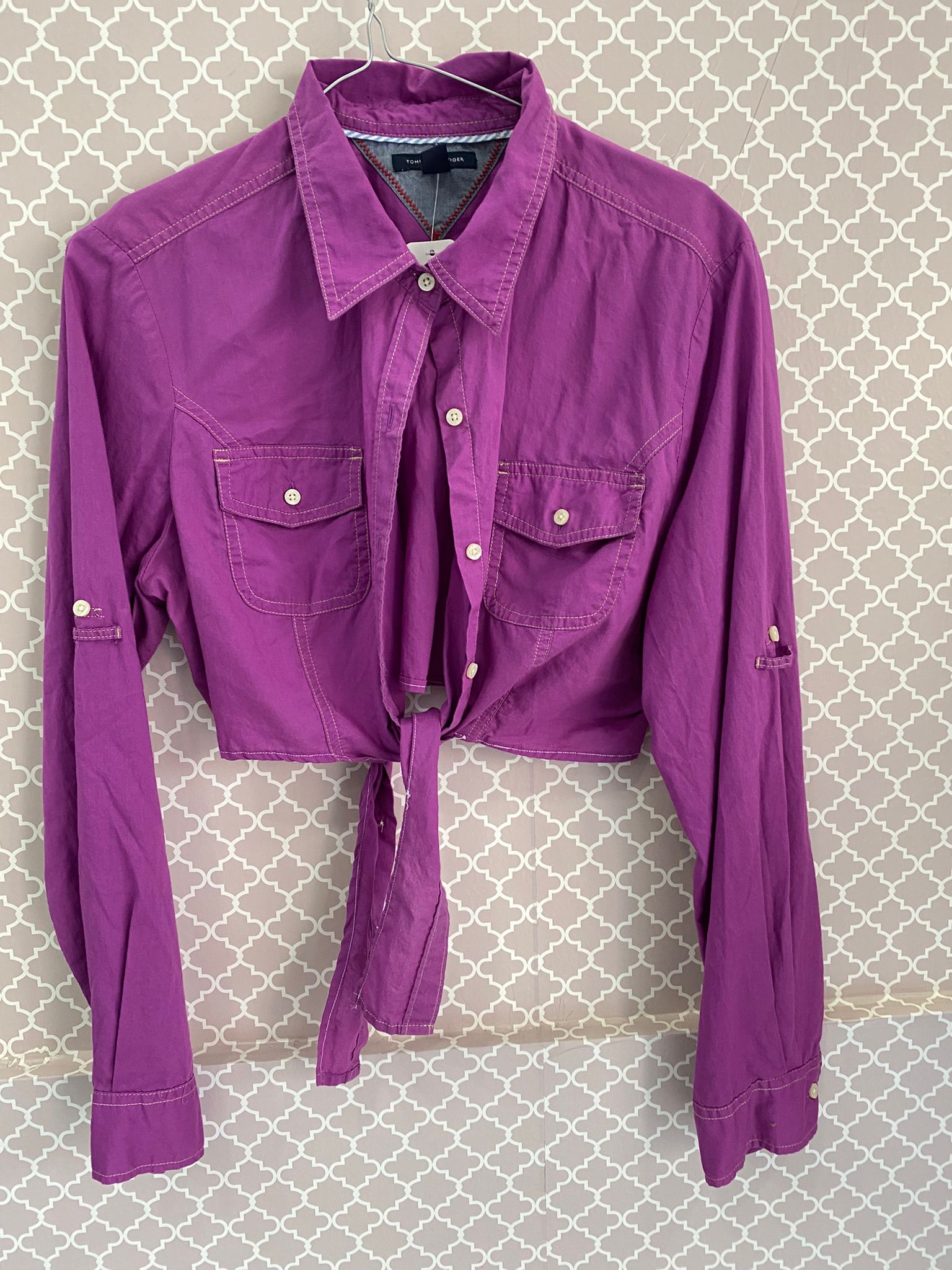 Camicia Cropped Tommy Hilfiger