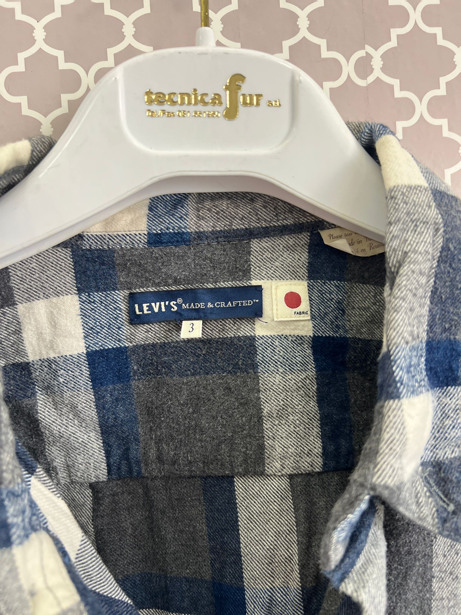 CAMICIA  A QUADRI LEVI'S UOMO