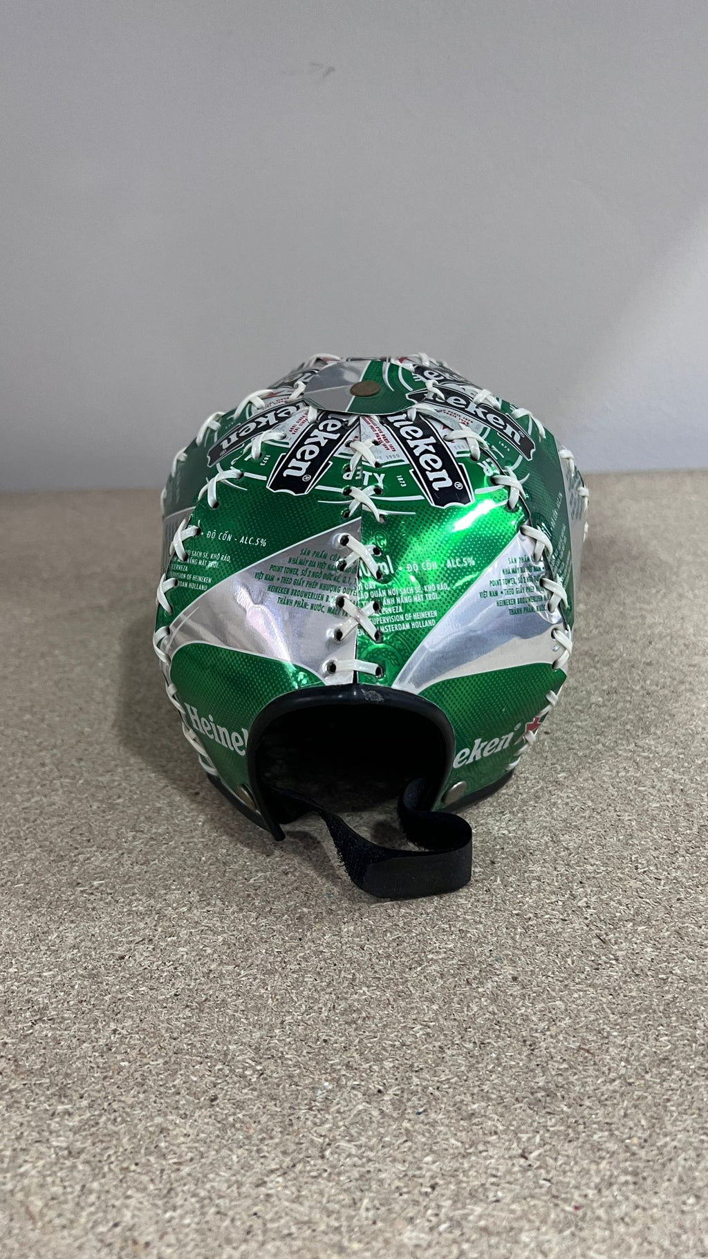 Cappello Baseball Upcycled "Can Craft" Heineken