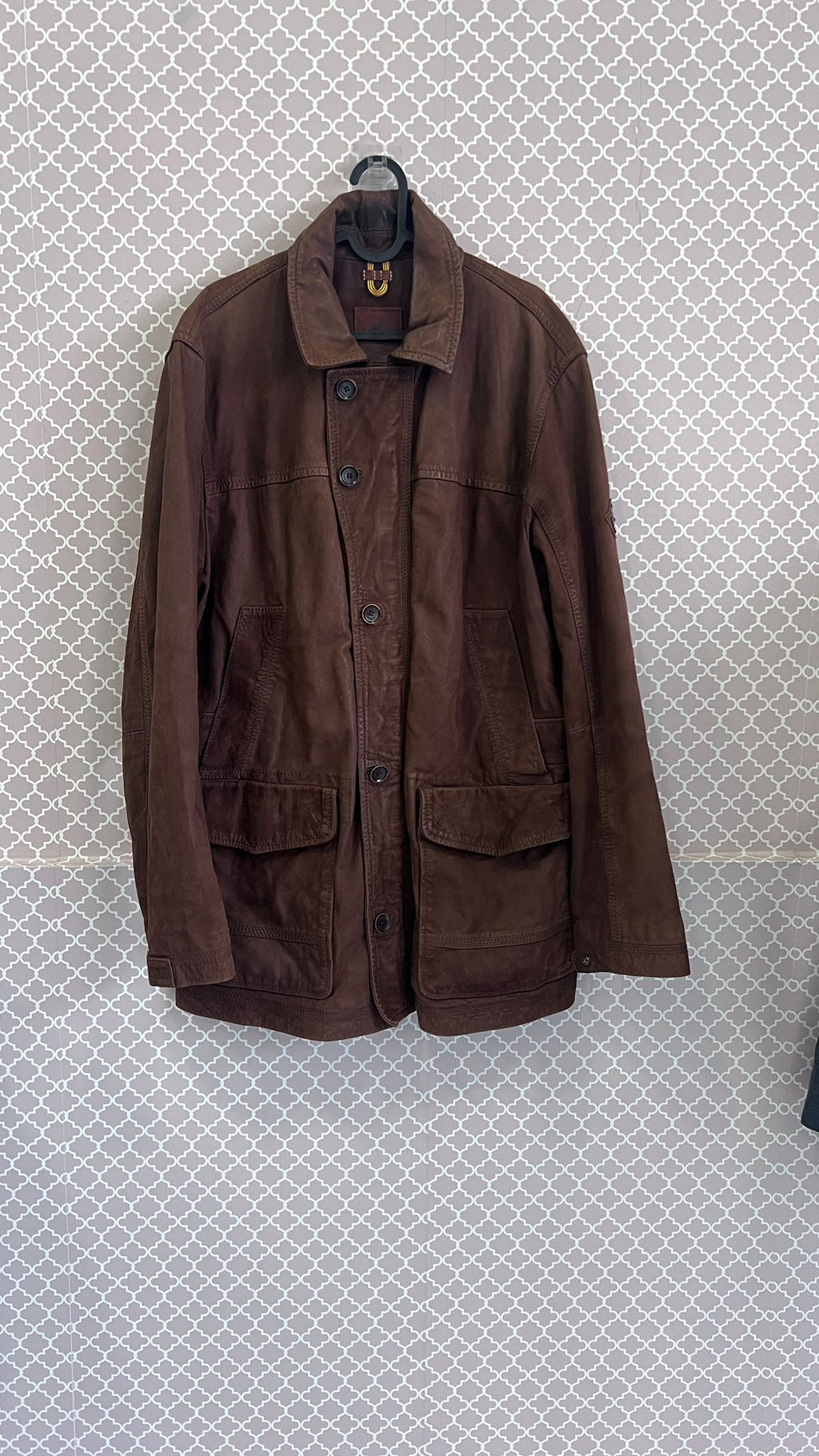 Giacca Parka in Pelle Timberland Uomo