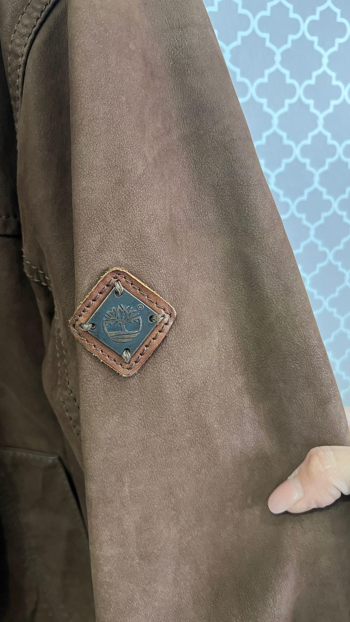 Giacca Parka in Pelle Timberland Uomo