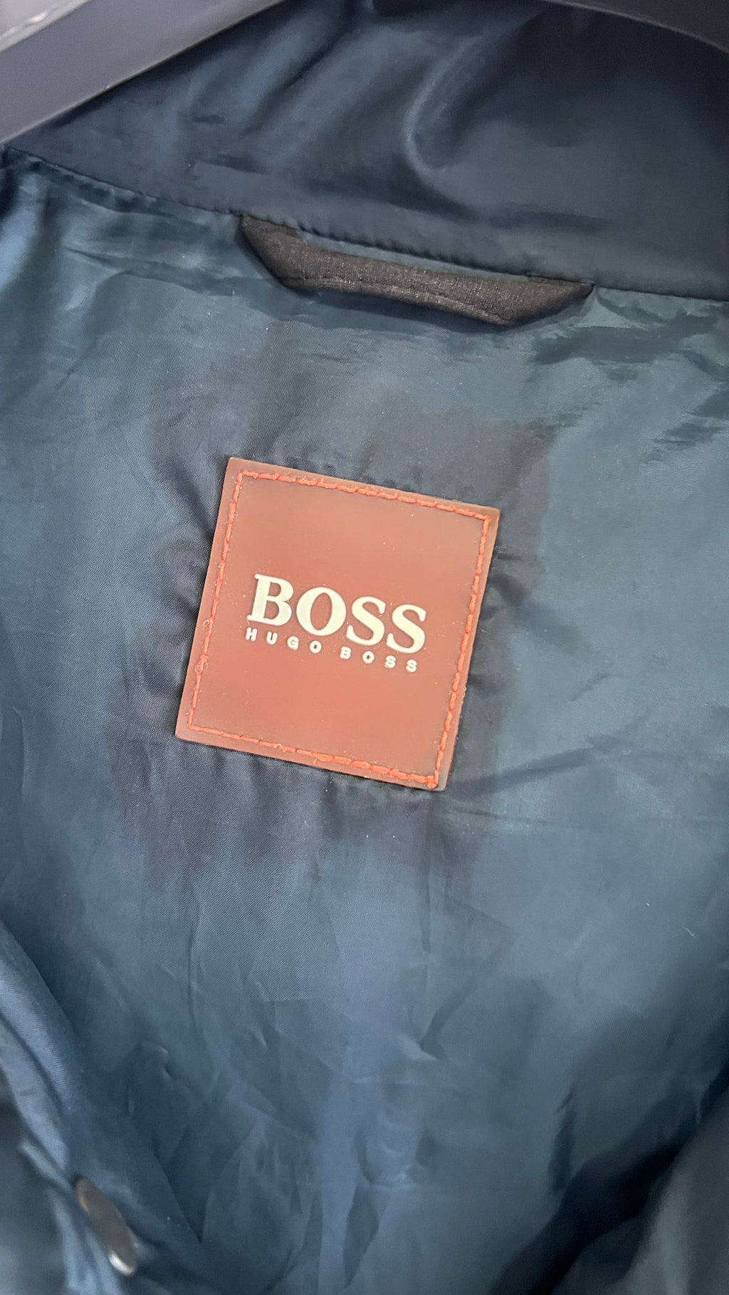 Piumino Lungo con Cappuccio Hugo Boss