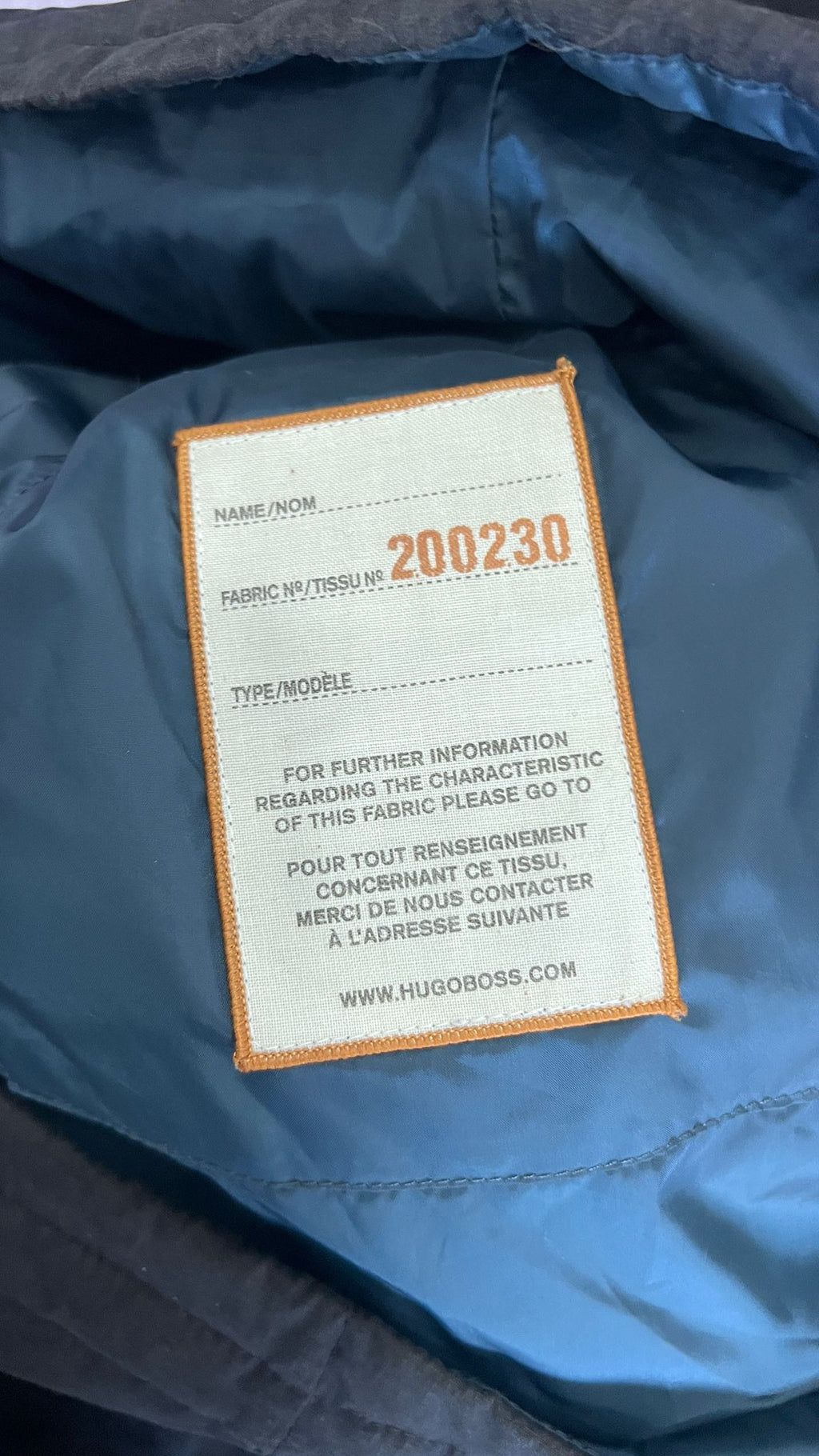 Piumino Lungo con Cappuccio Hugo Boss