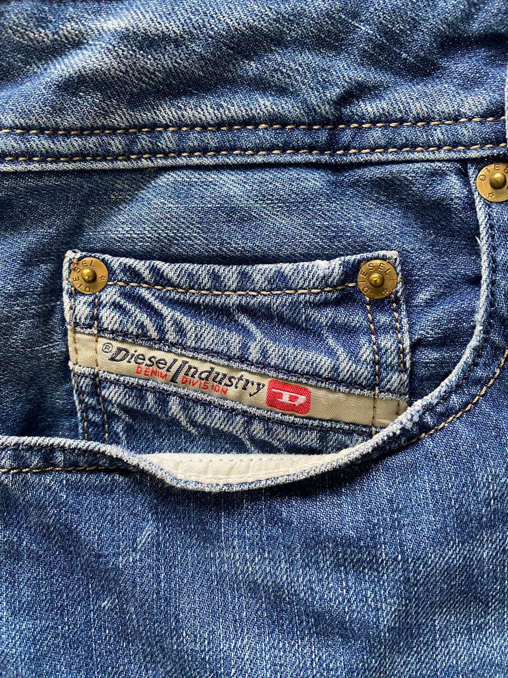 Diesel Zatiny - Jeans Bootcut Regolari Originali