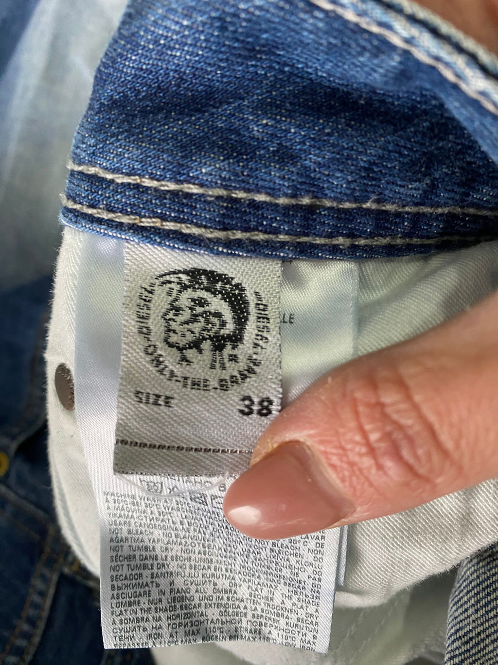 Diesel Zatiny - Jeans Bootcut Regolari Originali