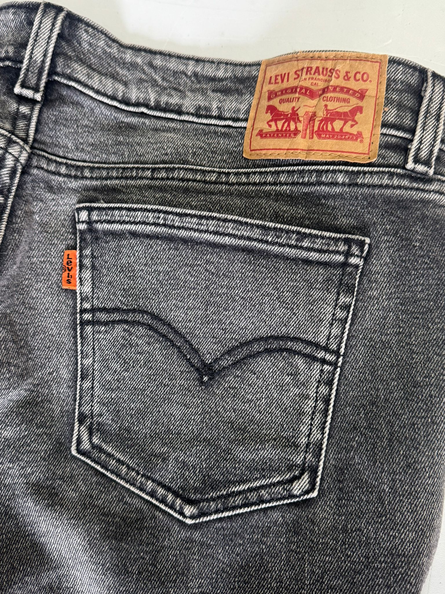 JEANS LEVI'S GRIGIO SCURO