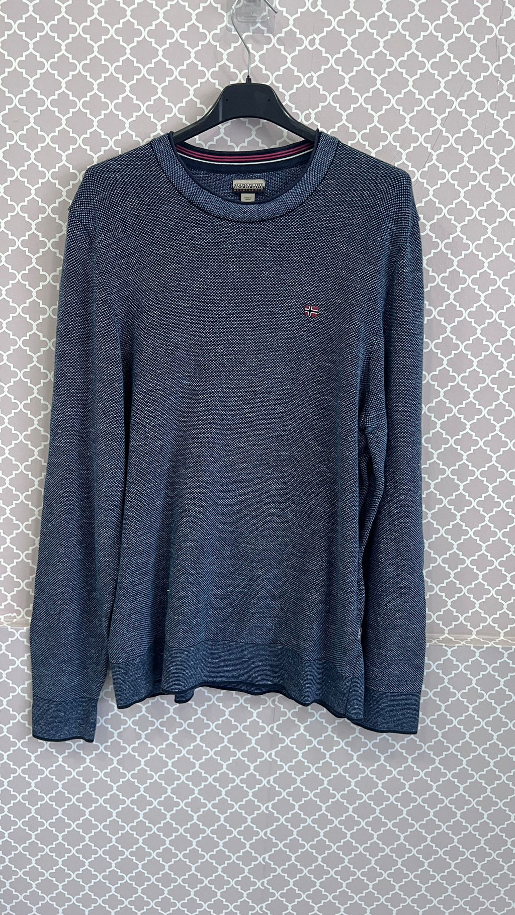 Maglione Napapijri Blu Melange