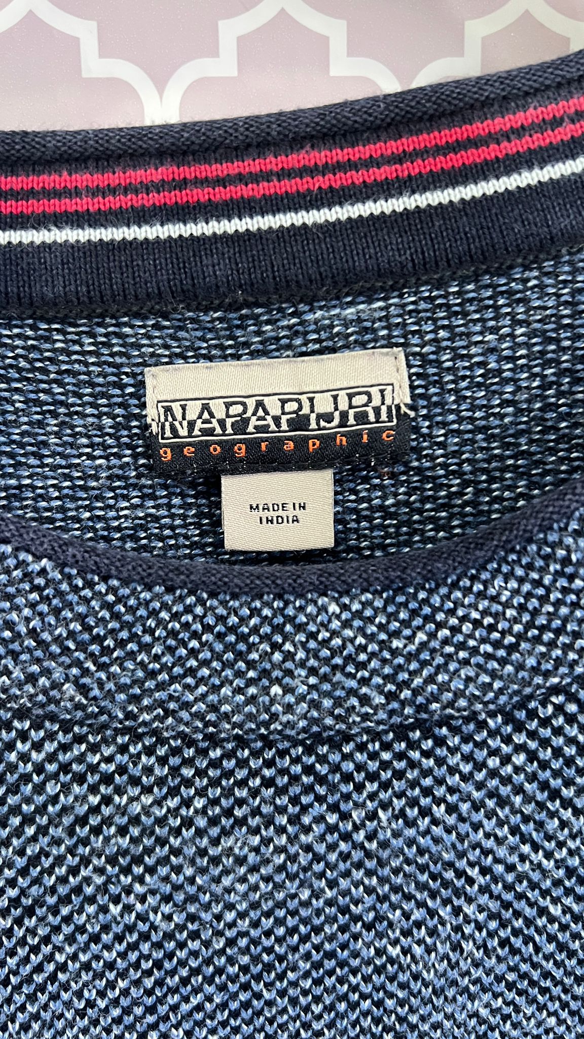 Maglione Napapijri Blu Melange