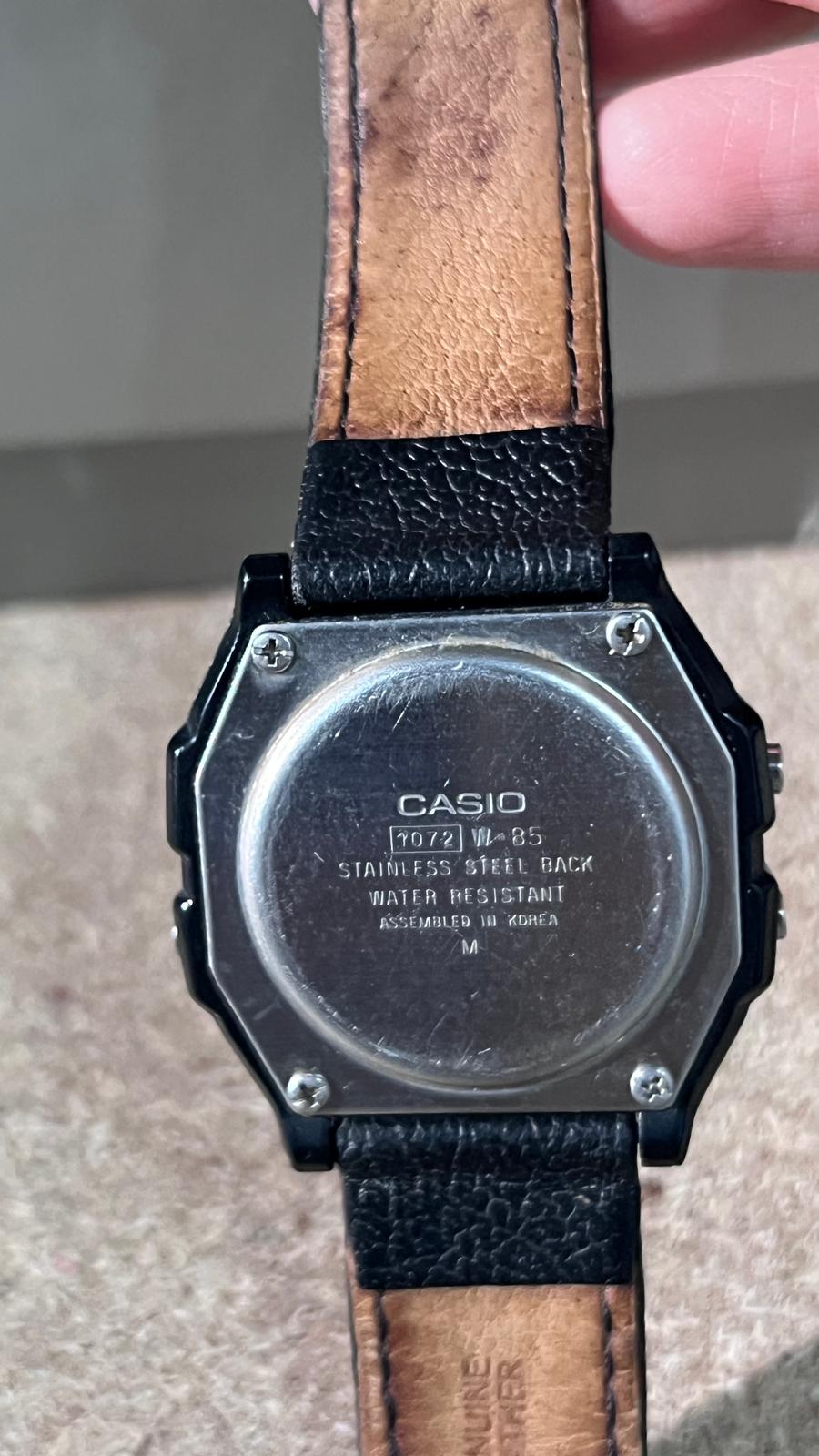 Orologio Digitale CASIO W-85 "Illuminator"