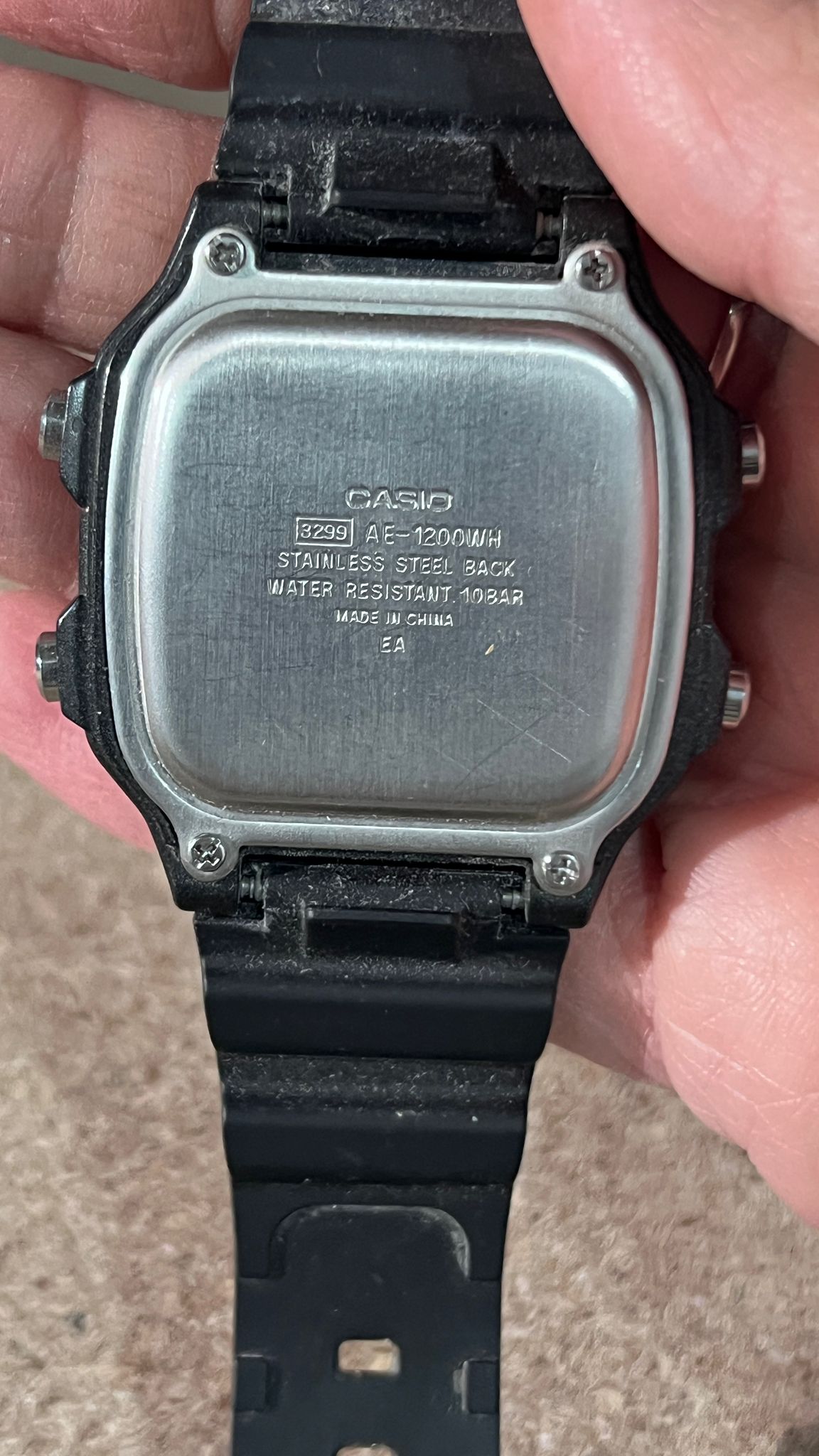 Orologio Digitale Casio AE-1200WH World Time