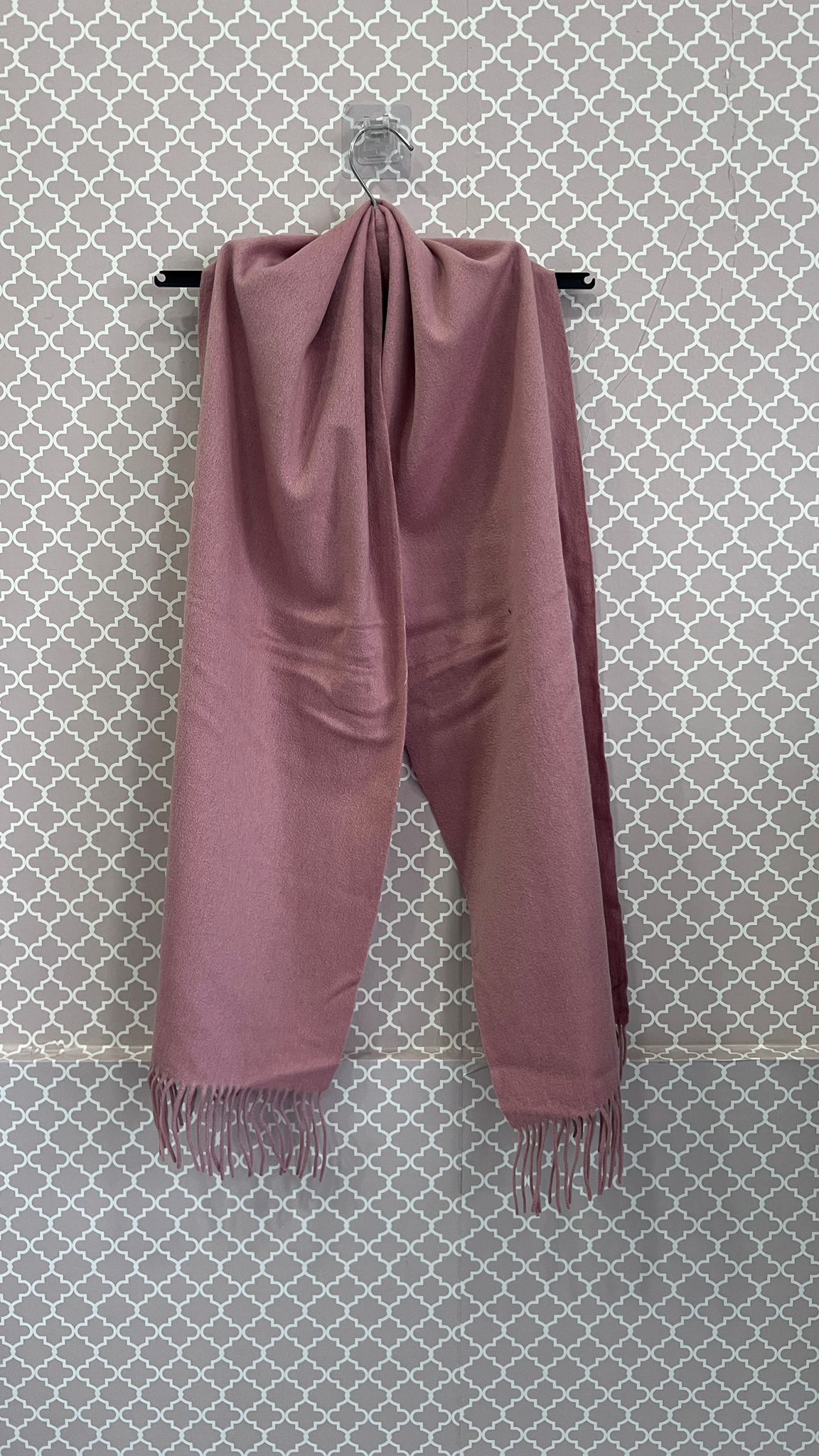 SCIARPA CASHMERE ROSA ANTICO - Timeless vintage